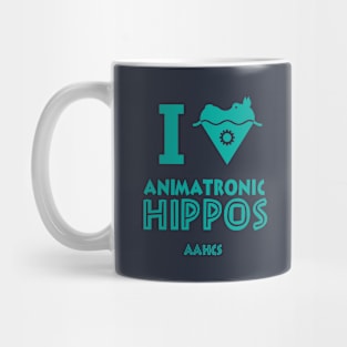 I Heart Animatronic Hippos Mug